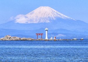 鳥居富士山-名島鳥居
