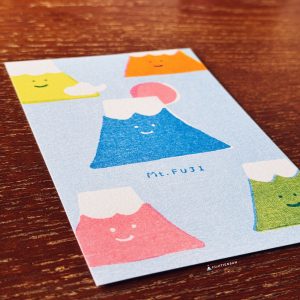 古川紙工 x RETRO印刷JAM 富士山明信片