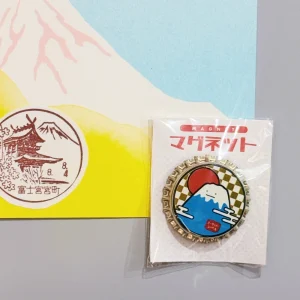 B-SIDE LABEL 富士山 瓶蓋 磁鐵