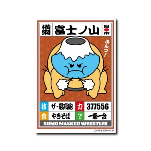 B-SIDE LABEL 富士山相撲 貼紙