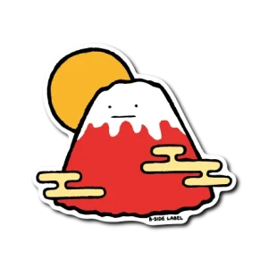 B-SIDE LABEL 真顔富士山 貼紙